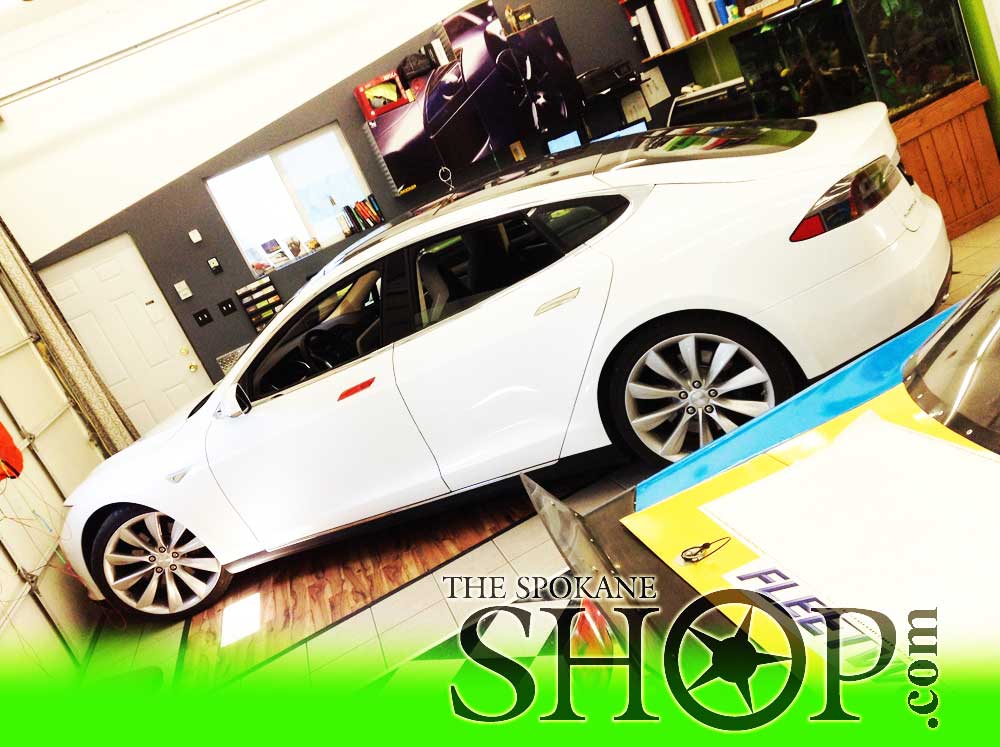 2013 Tesla Model S Windshield Protection and Replacement